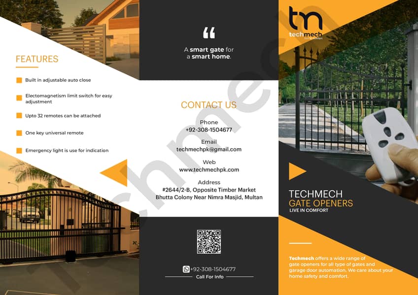 Swing & Sliding Gate Motor-Automatic Remote Open Mobile Gate Controle

                                                            alt=