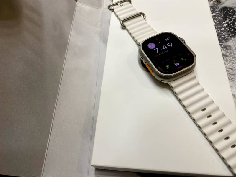 Apple Watch Ultra[2] Natural Titanium Like Brand New

                                                            alt=