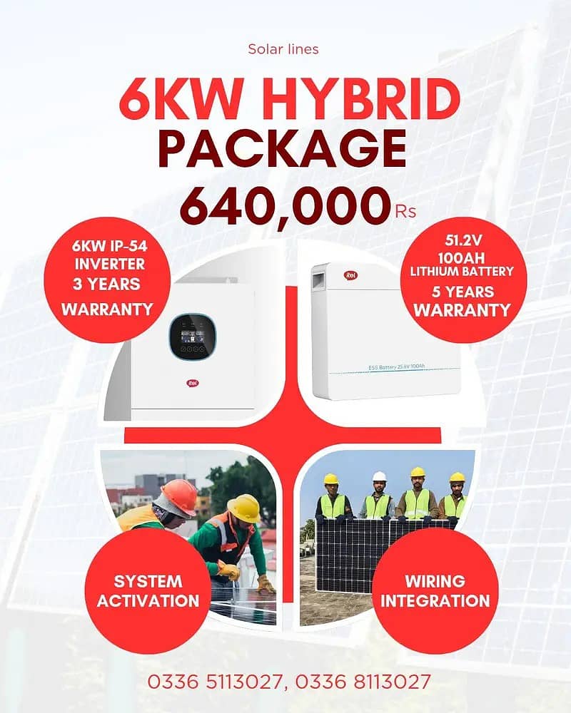 Inverters | Itel | 6KW Hybrid Package | Solar Panels

                                                            alt=