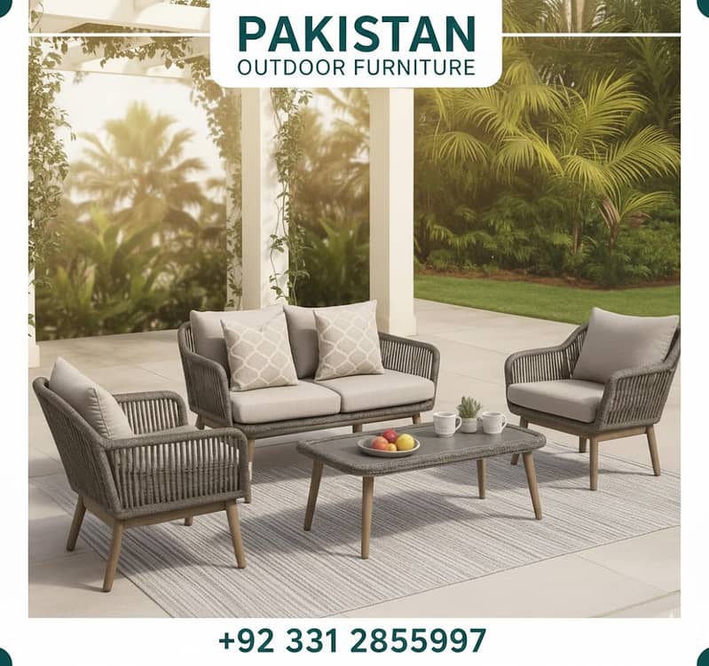 Premium Outdoor Furniture Set | Garden, Lawn & Terrace Use

                                                            alt=