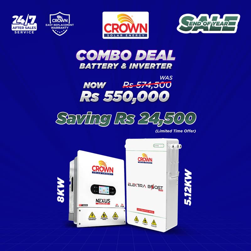 Yorker IP 66- 8 KW & Elektra Boost Pro- 5.12 KW/ 48Volt