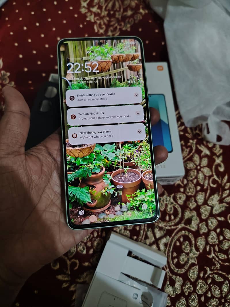 redmi note 13 256gb 8+8 ram 10by10 full new  urgent sale

                                                            alt=