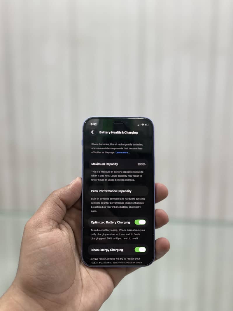 Iphone 12 Mini  64GB jv battery Health 100%

                                                            alt=