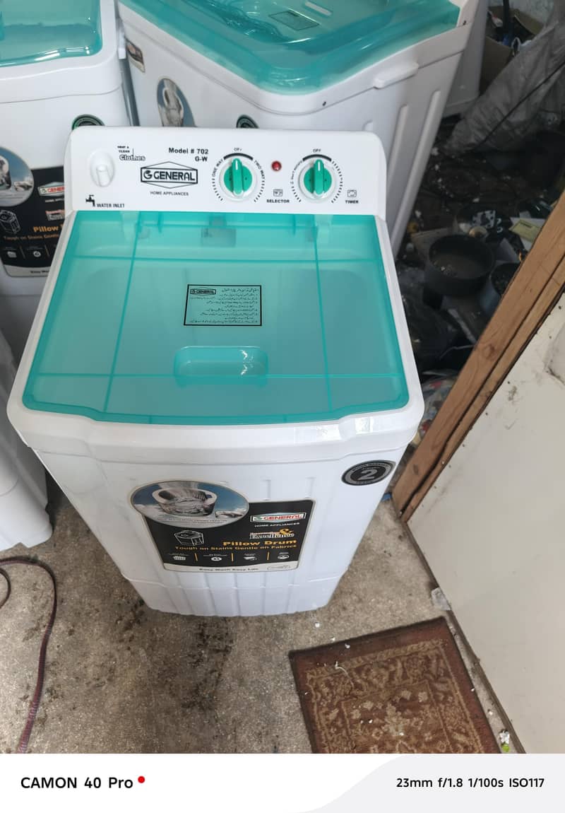 G General semi automatic washing machine 2 years warranty

                                                            alt=