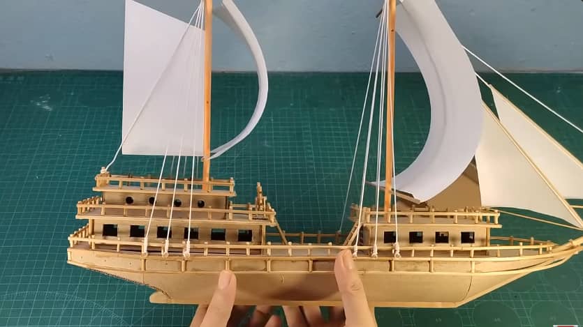 Handmade Wooden Sailing Ship Model | Crafted by Benny

                                                            alt=