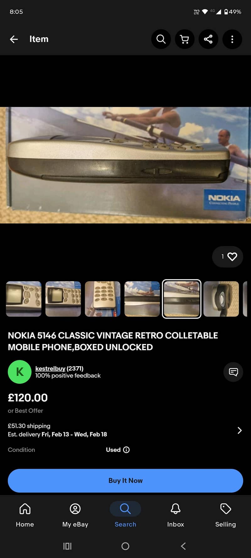 Nokia 5146 antique vintage mobile collectors item

                                                            alt=