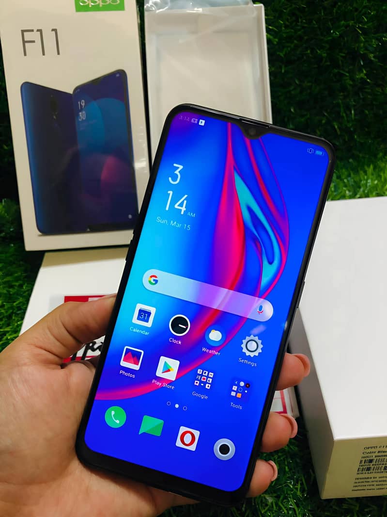 Oppo F11 PTA Approved With Box 10by10 8GB + 256GB With Warranty

                                                            alt=