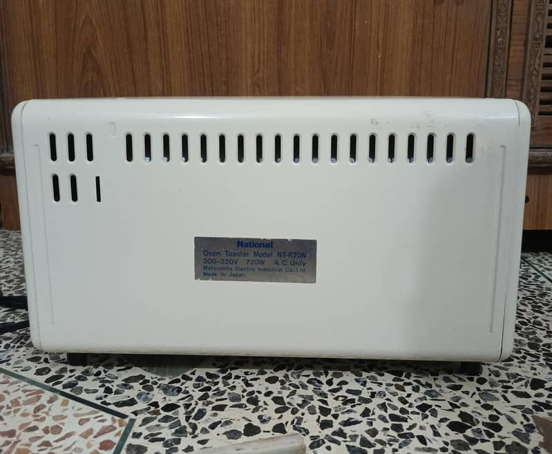 National Oven Toaster Model– NT-R20N

                                                            alt=