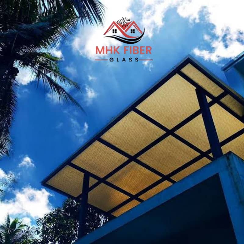 Polycarbonate Hollow Sheets at MHK Fiber Glass best price in Pakistan