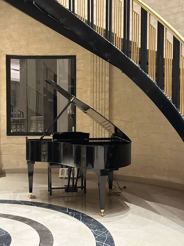 Bassclef Grand Piano/ Grand Piano/Keyboards/pool table/billiards/Rugs

                                                            alt=