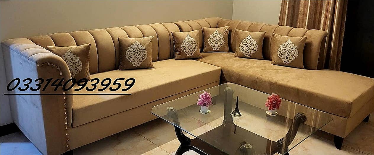 l shape sofa / Corner sofa / sofa set / sofa / 6 seater sofa set

                                                            alt=