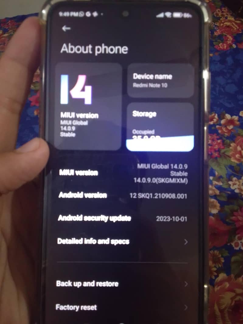 Redmi note 10 4GB RAM 128GB MOM

                                                            alt=