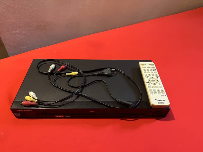 Imported Pioneer DV400V DVD Player HDMI 1080p Upscaling, USB Player

                                                            alt=