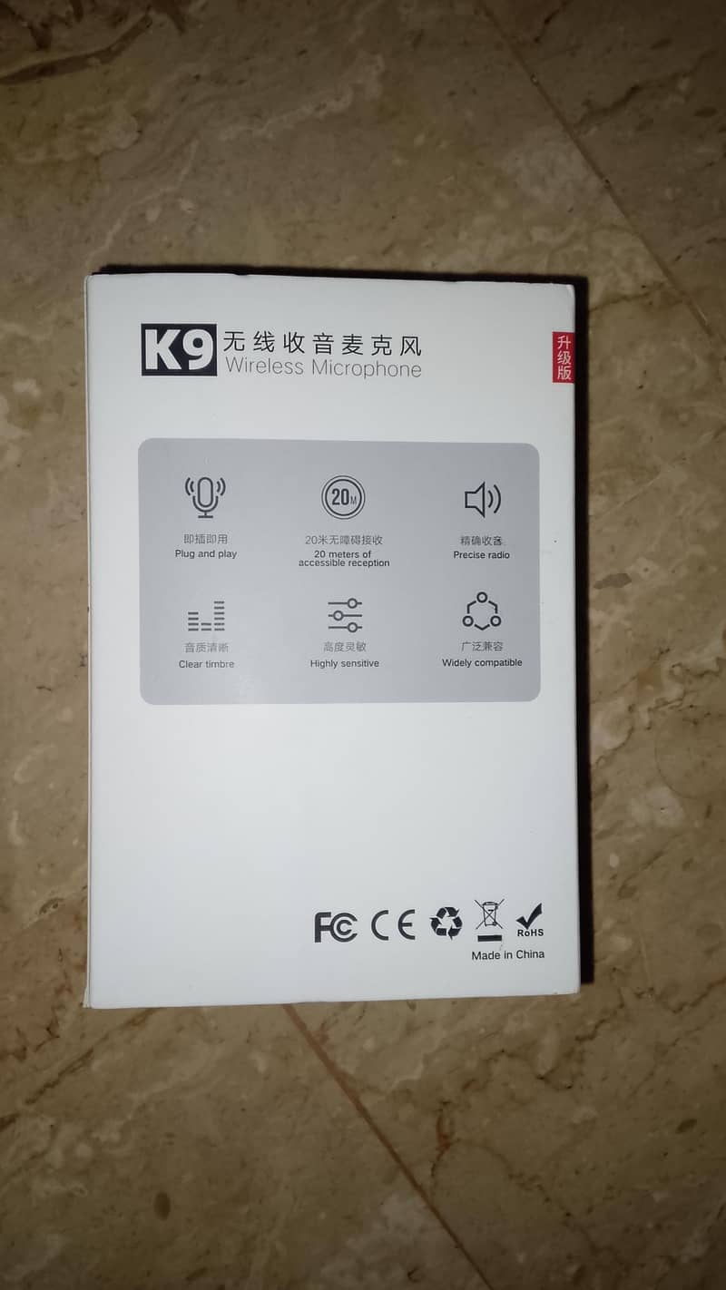 For Sale K9 wireless microphone  for type c. for iphone

                                                            alt=