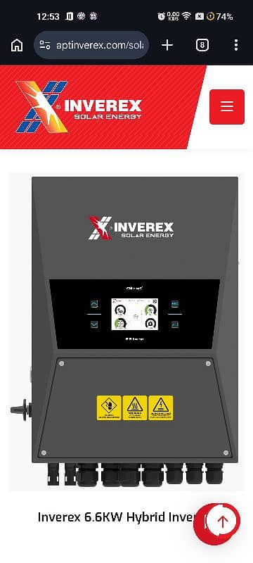 inverex 6.6 kw nitrox box pack

                                                            alt=