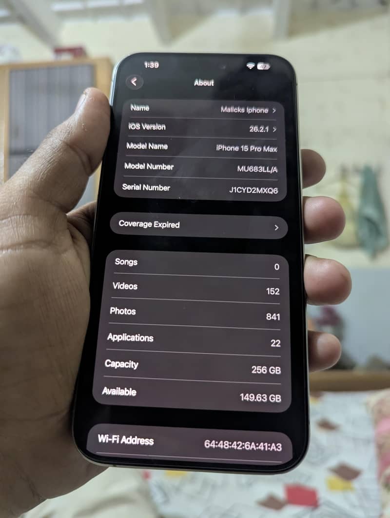 Apple iPhone 15 Pro Max 256GB – Natural Titanium –Non PTA-like new

                                                            alt=