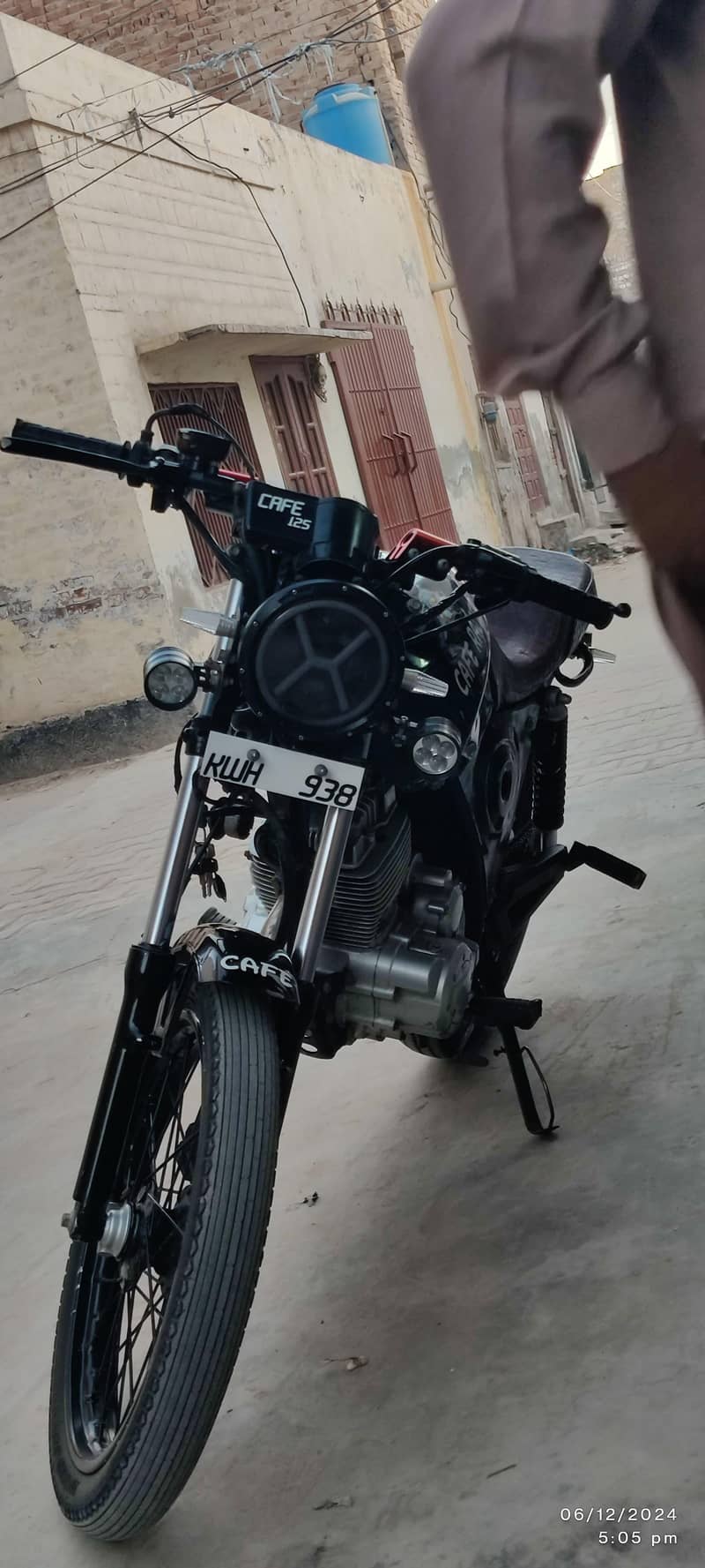 Ravi Piaggio Convert into Cafe Racer  Bike Call 0300 - 8393196

                                                            alt=