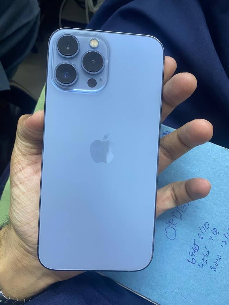 iPhone 13 Pro Max 256GB PTA Approved | 10/10 Condition | Box & Cable

                                                            alt=