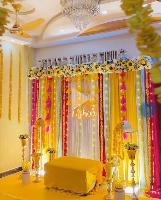 couple entry/wedding lighting decoration/dj/truss/mattress for rental

                                                            alt=