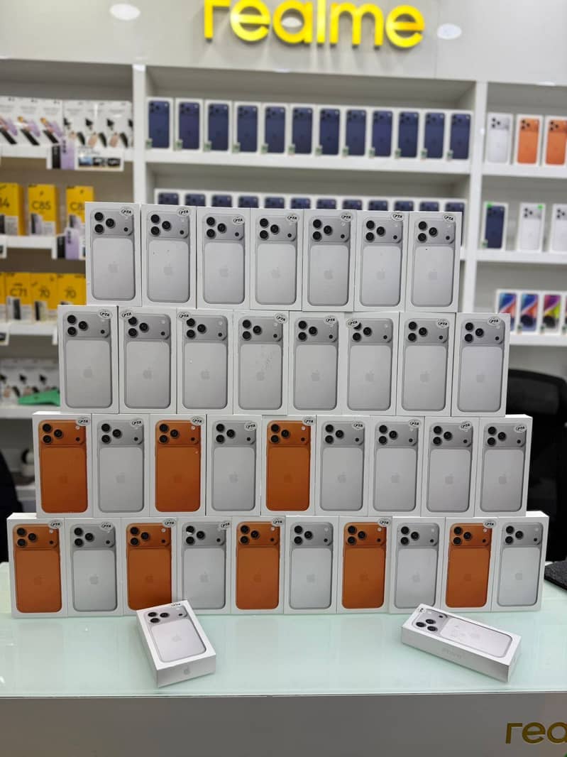 iPhone 17 Pro Max 256gb Non PTA Factory,Unlock. Jv,  PTA Approved

                                                            alt=