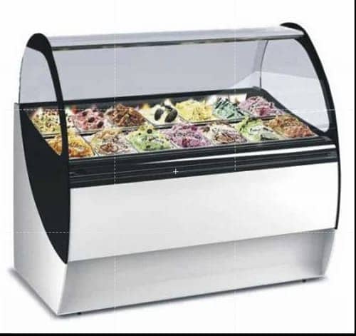 Ice Cream Display Freezer / ICE Cream counter Display Freezer for sale

                                                            alt=