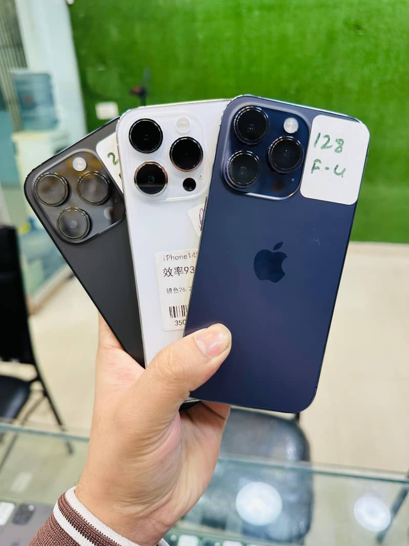 Apple iPhone 14 Pro Non PTA factory unlock Dual Sim 128 GB /256 GB

                                                            alt=