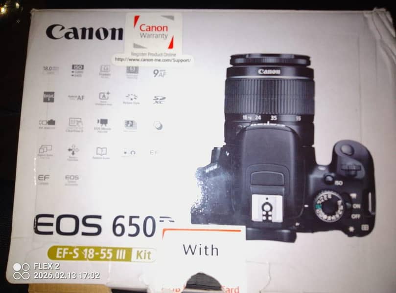 Canon EOS-650D

                                                            alt=