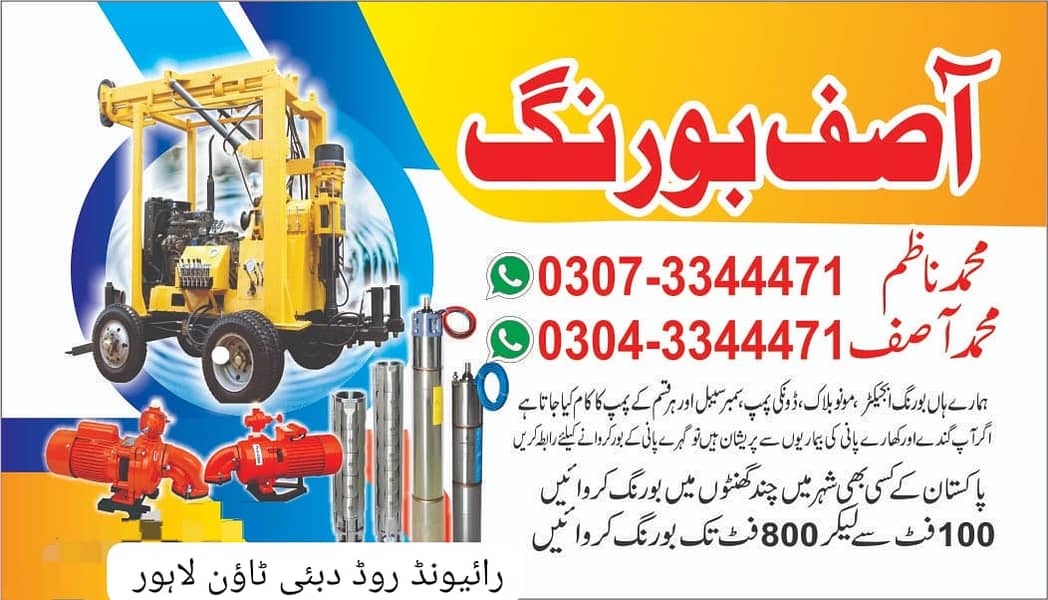 Water Boring Services in Lahore, Earth Boring | Solar Earthing Service

                                                            alt=
