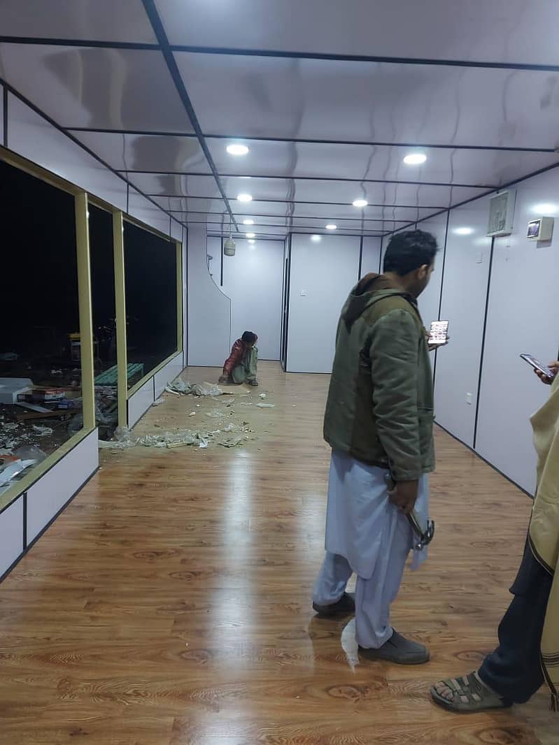 prefab Office Container  Toilet Washroom, security guard room

                                                            alt=