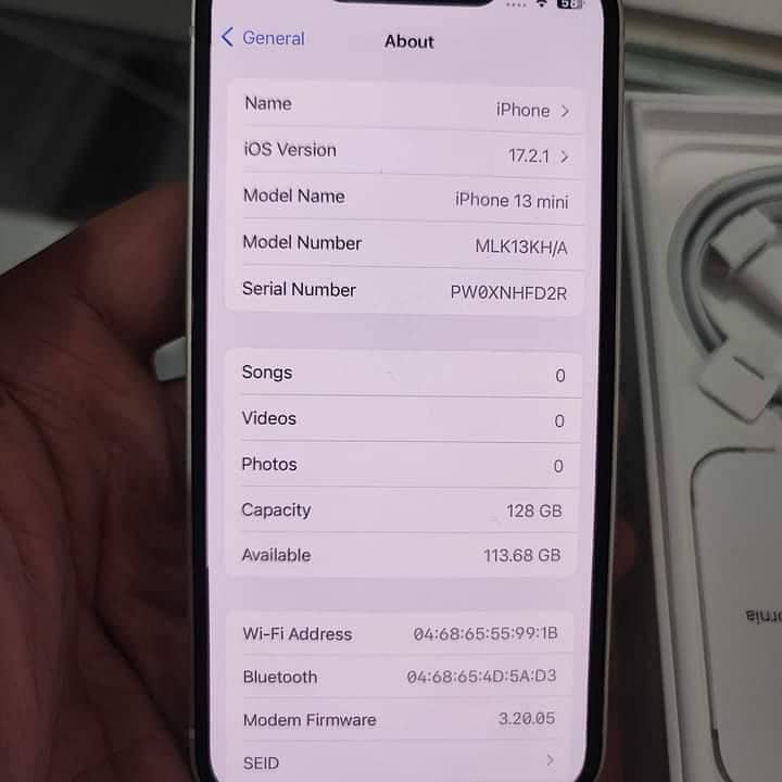 iPhone 13 mini ram 128 GB PTA approved  WhatsApp number 0340==1247=576

                                                            alt=