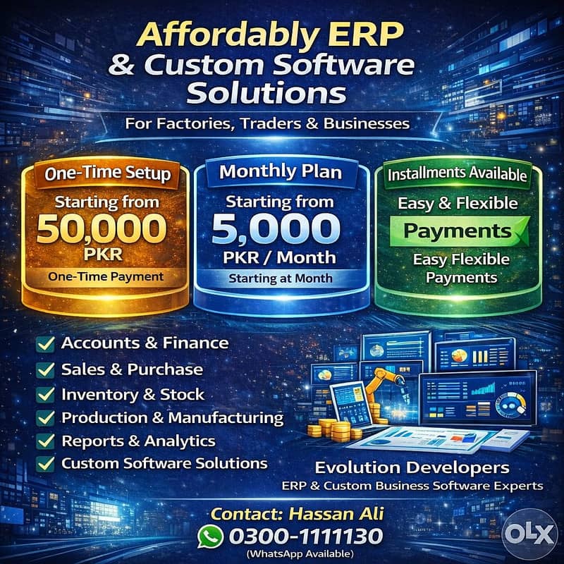 ERP software/ Accounting & Finance Software / Custom Business software

                                                            alt=