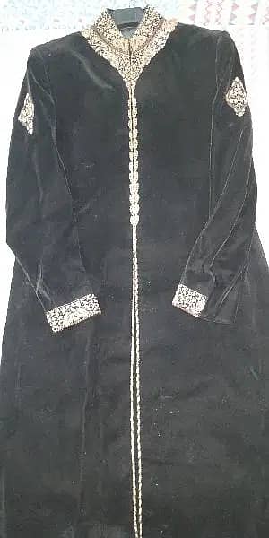 barat sherwani|groom Nikkah sherwani | wedding sherwani|black sherwani

                                                            alt=