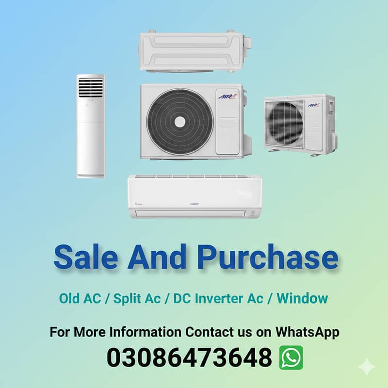 We Purchase Old, Dead & Non-Working Inverter Split Air Conditioners

                                                            alt=