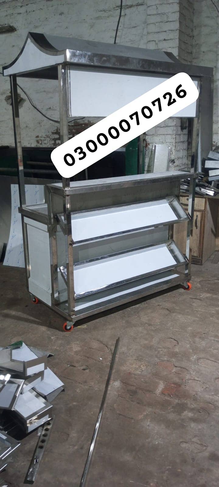 dahi bhala counter fast food counte Salad Bar counter / salad counter

                                                            alt=