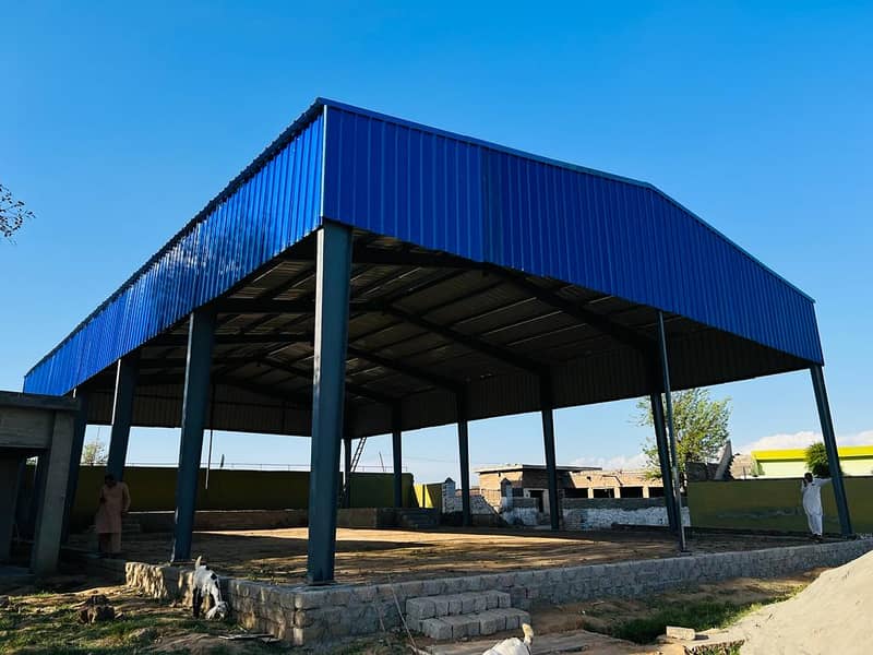Marquee Shed Industrial Steel Structure Cold Storage PPGI Shed

                                                            alt=