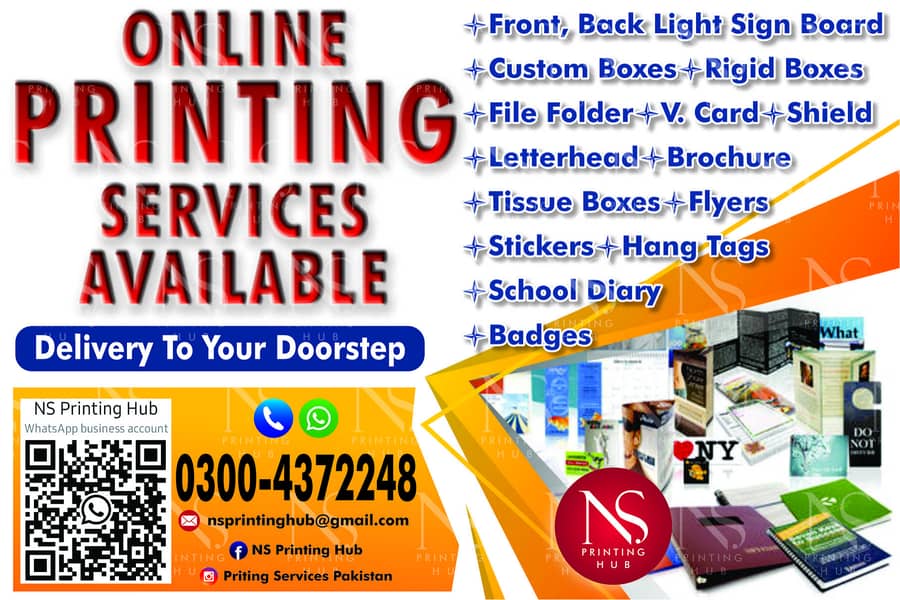 printing services, letterhead, card, flyer, boxes, bag, diary, sticker

                                                            alt=