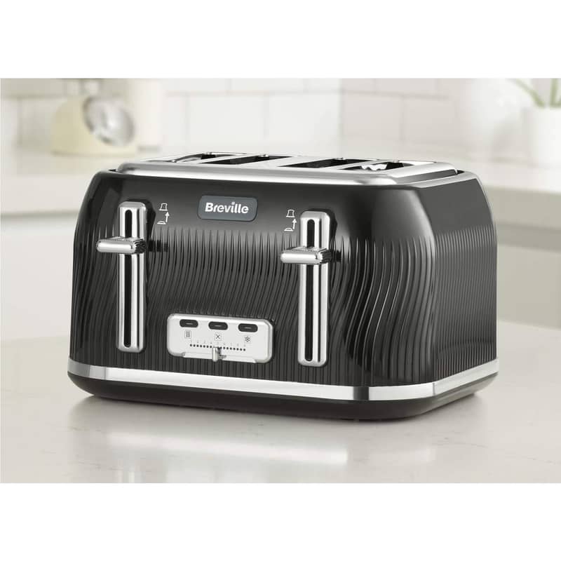 Breville VTT786 Curve 4 Slice Toaster - Black and Chrome

                                                            alt=