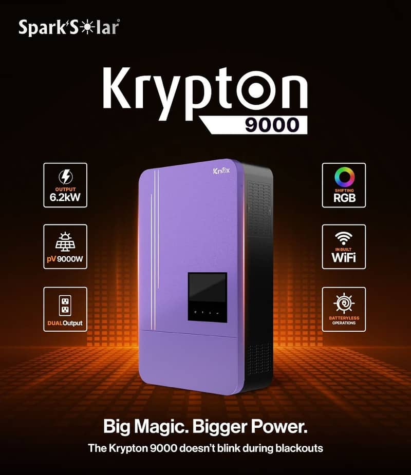 Knox 6kw pv9000 krypton 9000 6.2kw

                                                            alt=