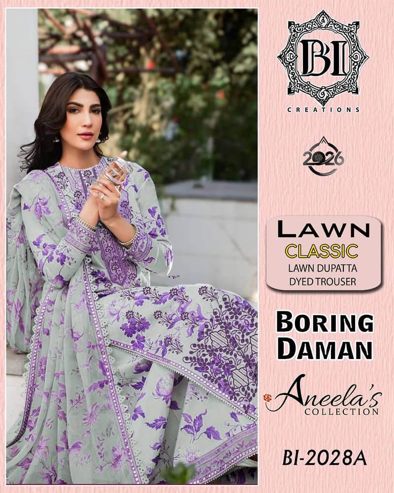 dresses / ladies suit / 3 pc embroidery unstitched dresses for sale

                                                            alt=