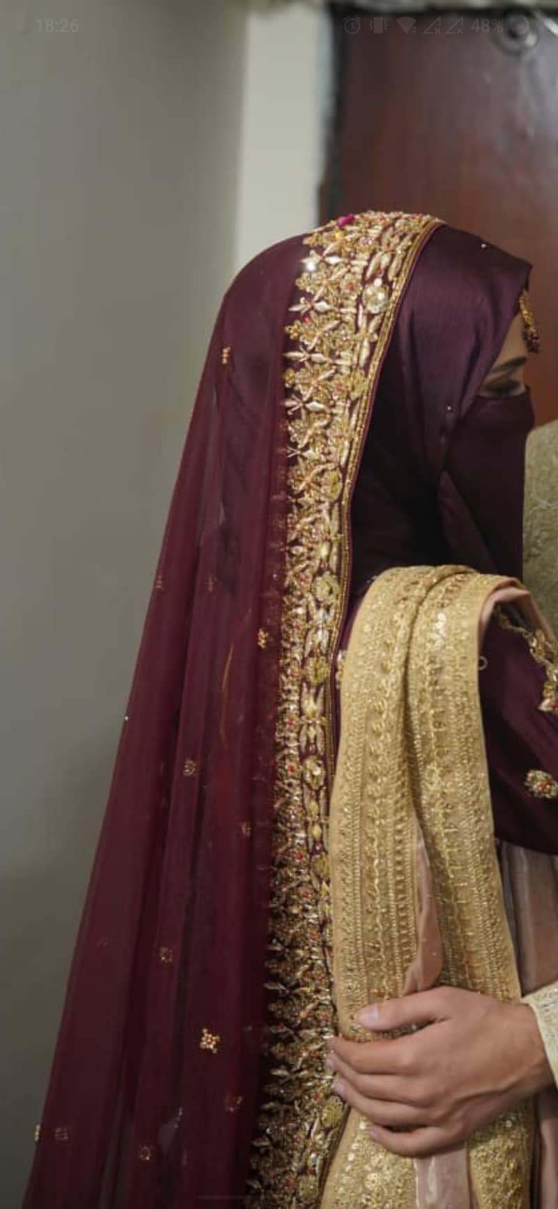 Bridal long shirt & farshi lehnga | wedding dress

                                                            alt=