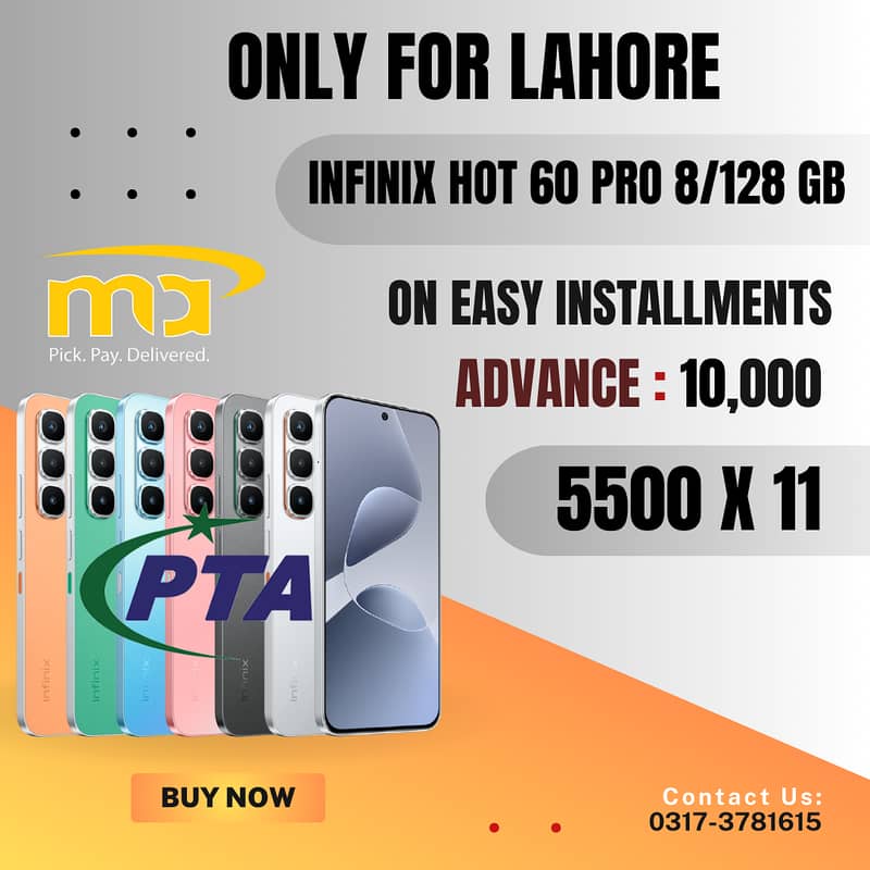 Infinix Hot 60 Pro 8 128GB On Installments

                                                            alt=