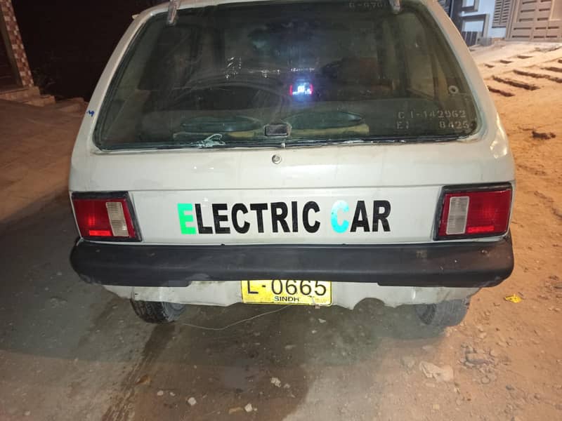 Electric Suzuki FX 100kms milleage 80 km/h speed

                                                            alt=