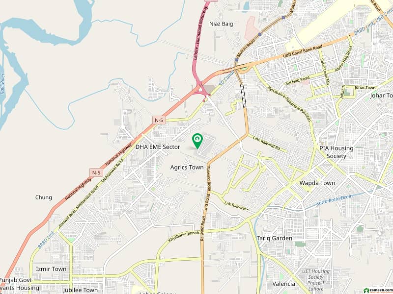 5 Marla Residential Plot For sale in Premier Enclave Etihad Town Phase-1 Lahore