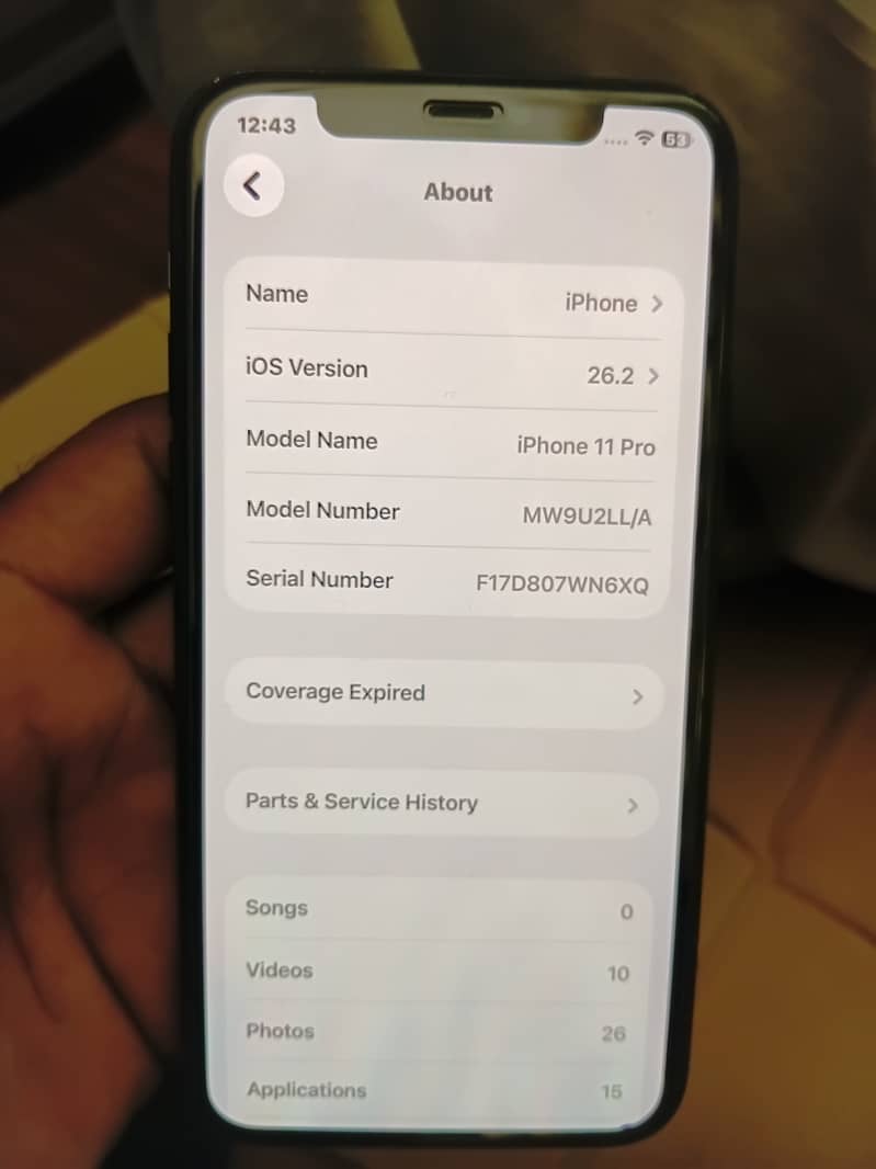 Apple iPhone 11 Pro

                                                            alt=