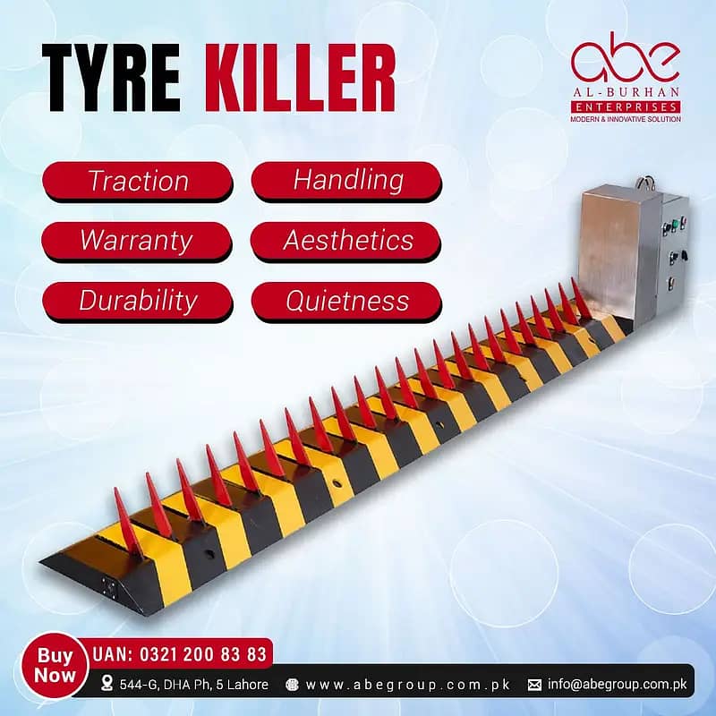 Tyre Killer Tyre Bruster High Alert Security Provider All Pakistan

                                                            alt=