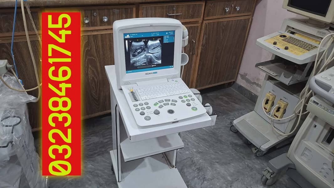 Used Edan dus 60 PW Doppler ultrasound machine with battery backup

                                                            alt=