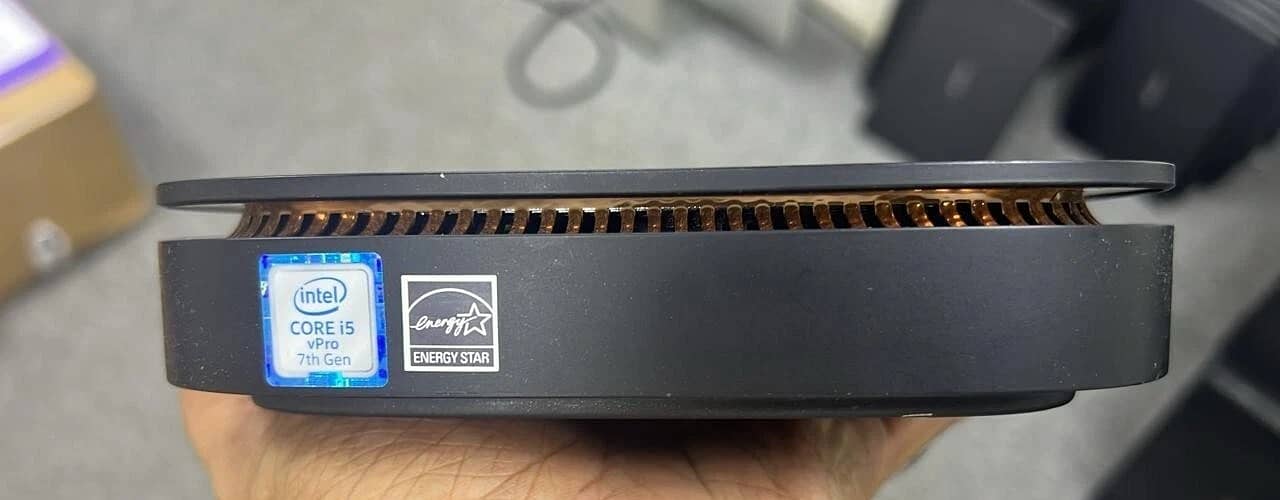 New OpenBox HP Elite Slice G2 Mini Pc Core i5 7th Gen 8GB Ddr4 128Nvme

                                                            alt=