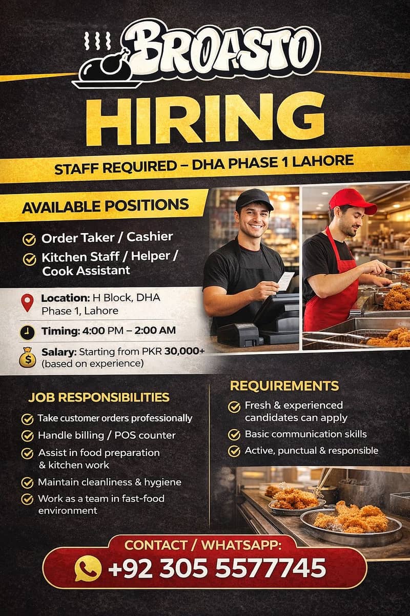 Restaurant jobs

                                                            alt=