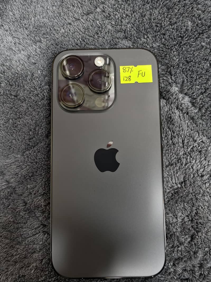 IPhone 14 Pro • Official PTA • 256GB MOBILE ZILLA

                                                            alt=
