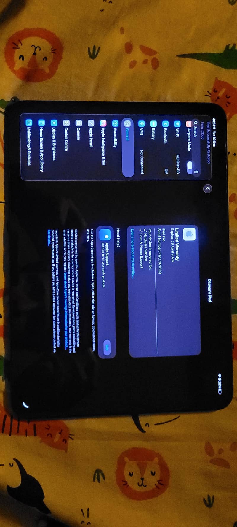 I pad M4 11 256gb

                                                            alt=